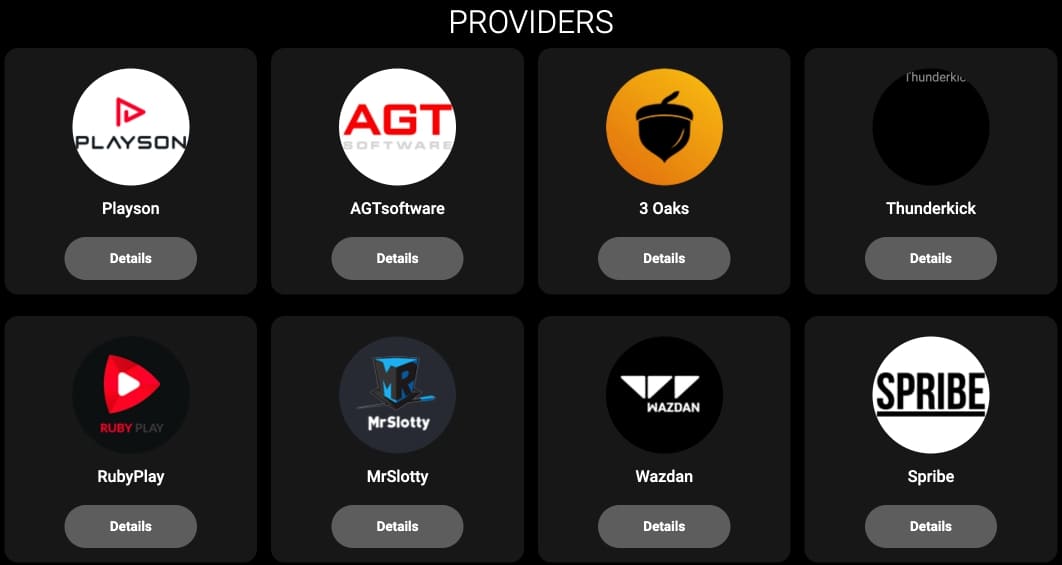 slotscity providers