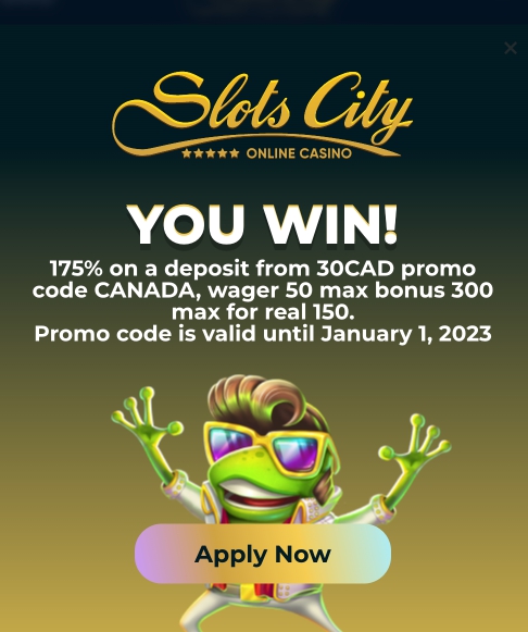 slots city promo codes